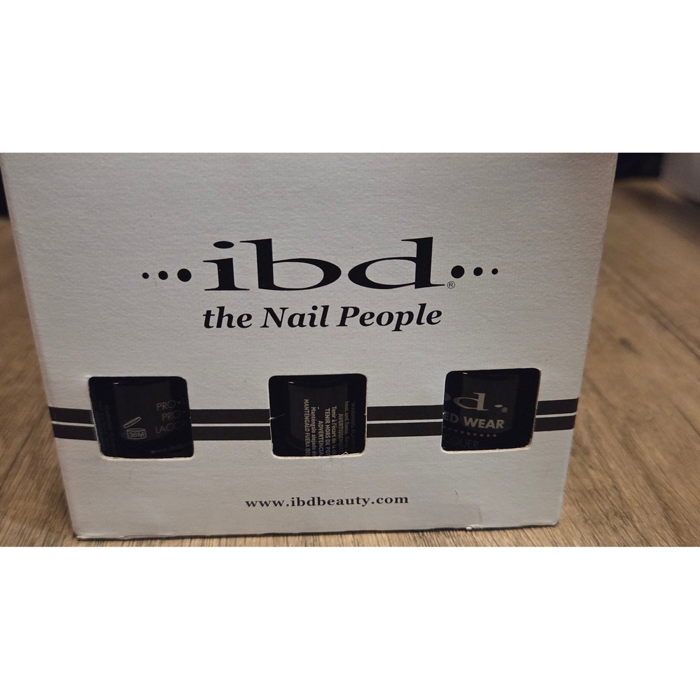 ibd Advanced Wear Pro Lacquer Nail Polish 3 Pack Meteorite 65384 Grey Shimmer